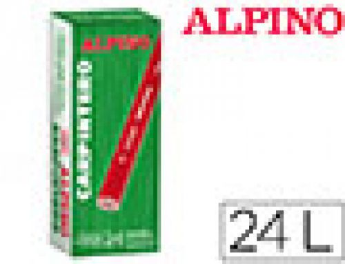 Lapis alpino carpinteiro caixa de 24 unidades , Alpino , 62941 , 8413240460893
